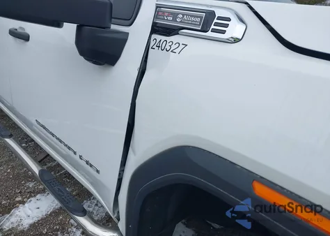 2024 GMC Sierra 2500Hd 4Wd Long Bed Pro from USA, damaged, VIN 1GT19LE7XRF302360